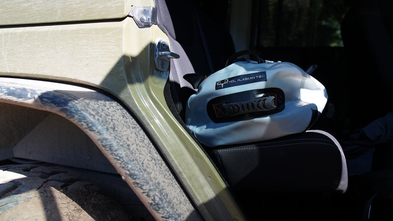 Load image into Gallery viewer, Waterproof Duffel Bag by Koyukon®- 70L Storm Gray