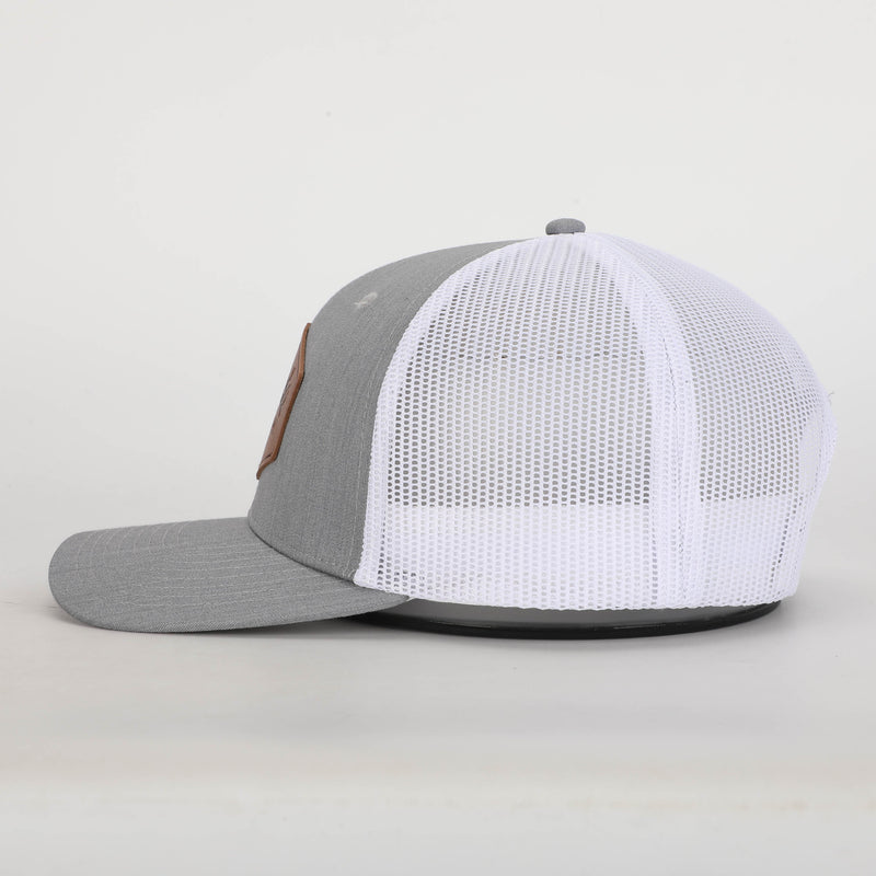 Load image into Gallery viewer, Caribou Gear Leather Patch Snapback
