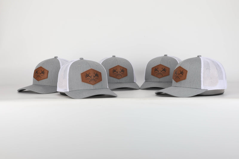 Load image into Gallery viewer, Caribou Gear Leather Patch Snapback