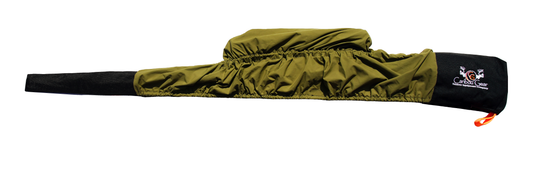 The Best Rifle Cover On The Market! Over-the-Shoulder Carry or Convenient Bush Plane - ATV Transport  Experience the all-new Patent pending WXRifle Shield - the perfect combination of convenience and protection for your rifle! Designed for safe transport, its double-layer durability offers unbeatable weather protection  with interior waterproof TPU coating and (DWR) Durable Water Repellent Exterior.