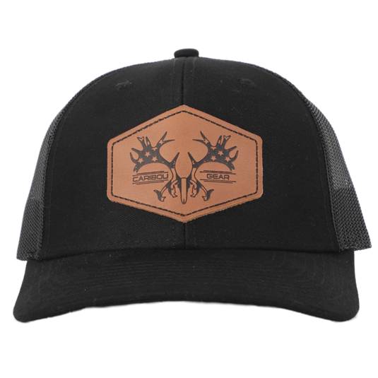 Caribou Gear Leather Patch Snapback