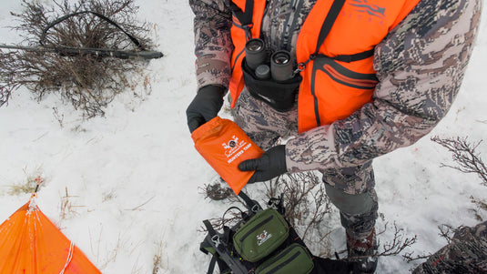 Hunters Tarp For Elk Hunting With Caribou Gear