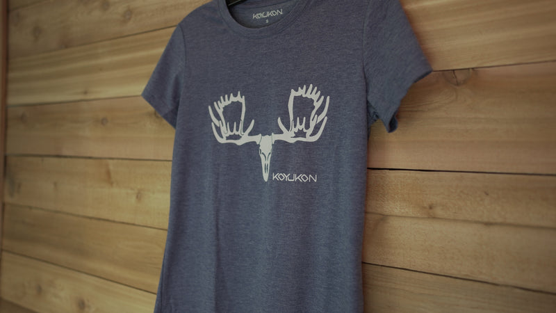 Load image into Gallery viewer, Women's Short Sleeve- Moose Head Logo