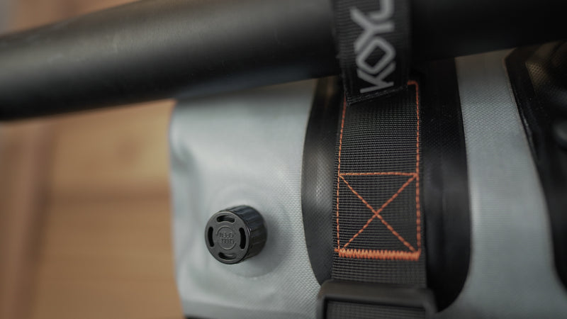 Load image into Gallery viewer, Waterproof Duffel Bag by Koyukon®- 70L Storm Gray