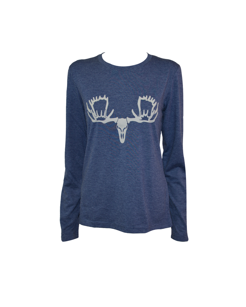 Load image into Gallery viewer, Women's Long Sleeve- Shoulder Logo