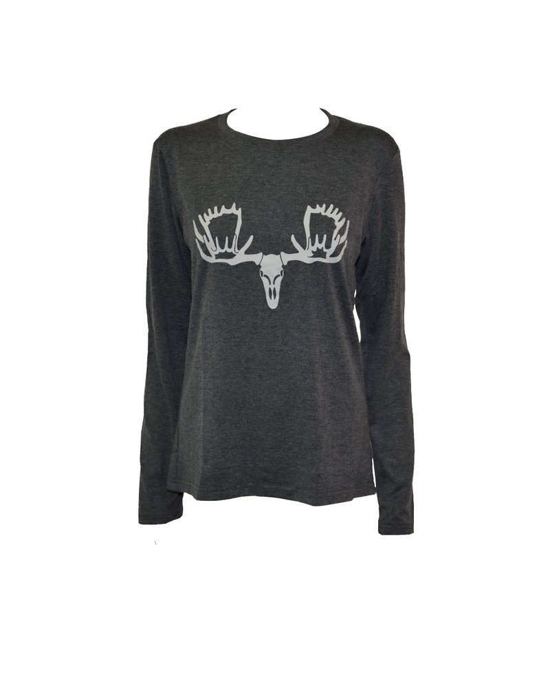 Load image into Gallery viewer, Women's Long Sleeve- Shoulder Logo