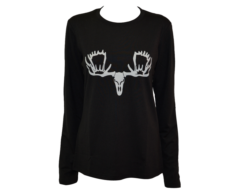 Load image into Gallery viewer, Women's Long Sleeve- Shoulder Logo