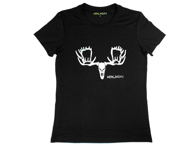 Load image into Gallery viewer, Women&#39;s Short Sleeve- Moose Head Logo
