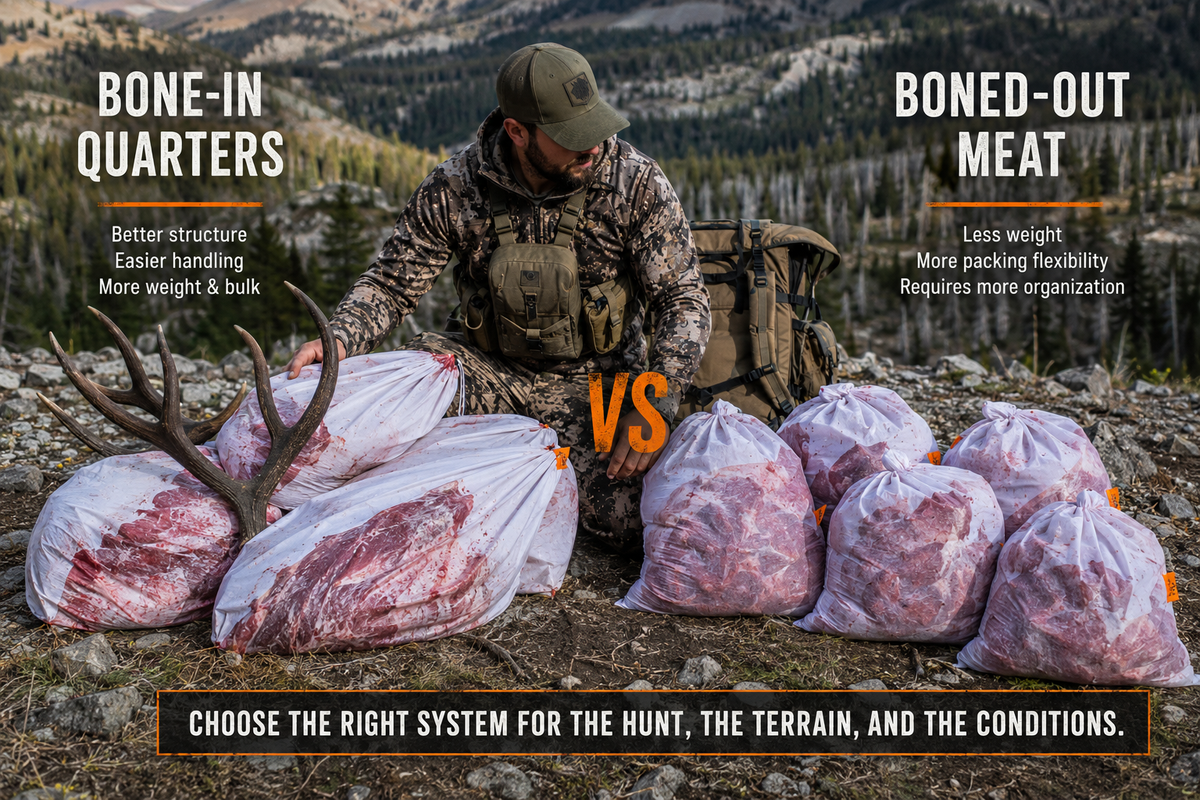 Bone-In vs Boned-Out Elk Packouts