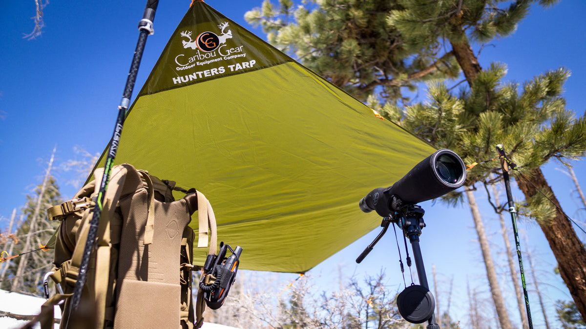 Caribou Gear Green Hunters tarp