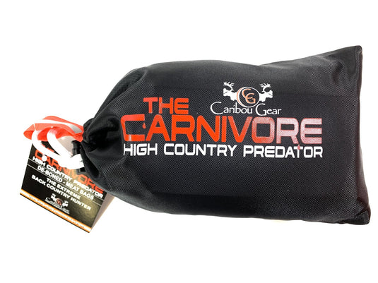 THE ALL NEW FLUORESCENT ORANGE CARNIVORE GAME BAG by Caribou Gear®