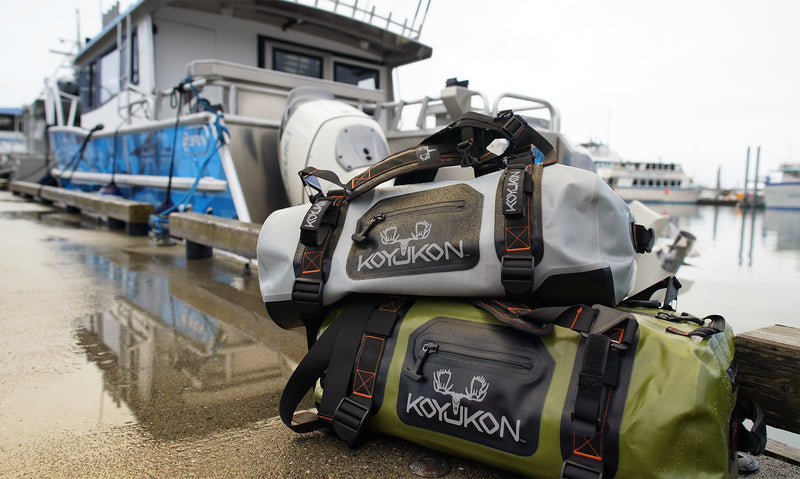 Load image into Gallery viewer, Waterproof Duffel Bag by Koyukon®- 70L Storm Gray

