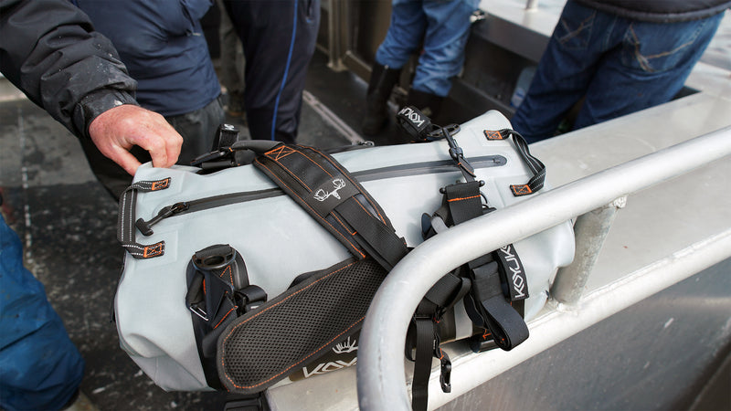 Load image into Gallery viewer, Waterproof Duffel Bag by Koyukon®- 70L Storm Gray
