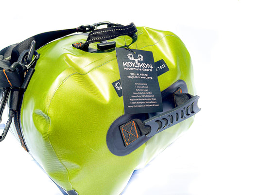 Waterproof Duffel Bag by Koyukon®- 40L Alpine Green