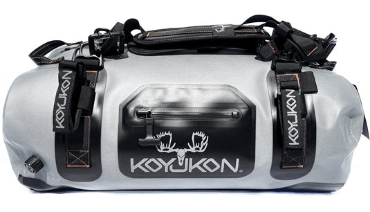 Waterproof Duffel Bag by Koyukon®- 40L Storm Gray