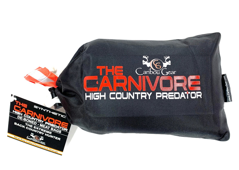 Orange Carnivore Boned-Out Game Bags for Elk