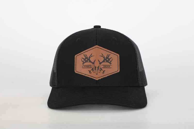 Load image into Gallery viewer, Caribou Gear Leather Patch Snapback
