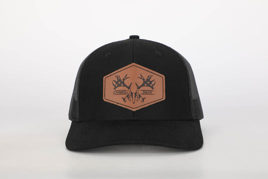 Caribou Gear Leather Patch Snapback