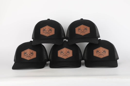 Caribou Gear Leather Patch Snapback