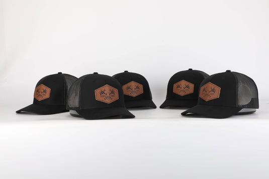 Caribou Gear Leather Patch Snapback