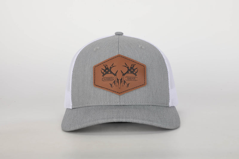 Load image into Gallery viewer, Caribou Gear Leather Patch Snapback
