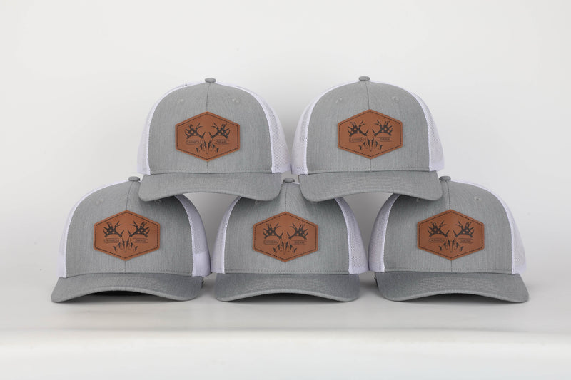 Load image into Gallery viewer, Caribou Gear Leather Patch Snapback
