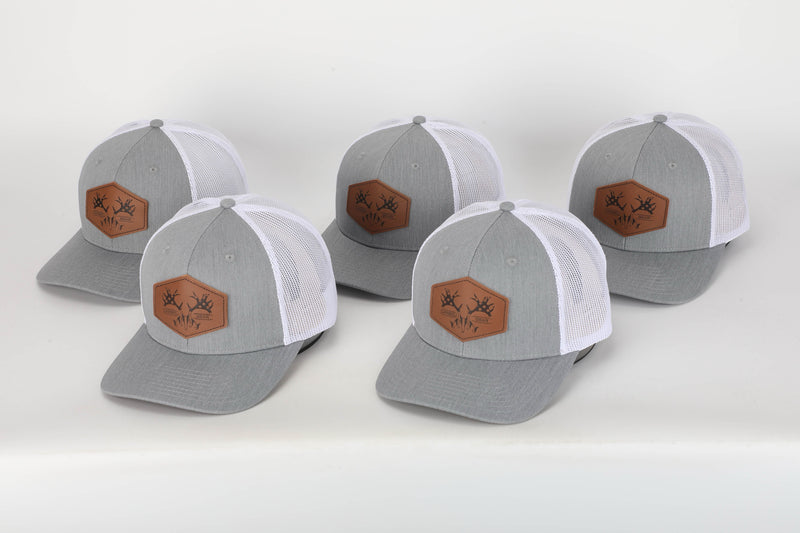 Load image into Gallery viewer, Caribou Gear Leather Patch Snapback
