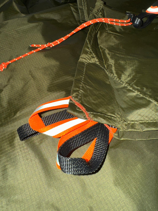 tarp with straps Montana Hunters Tarp | 7x8 Ultralight Shelter & Gear Cover