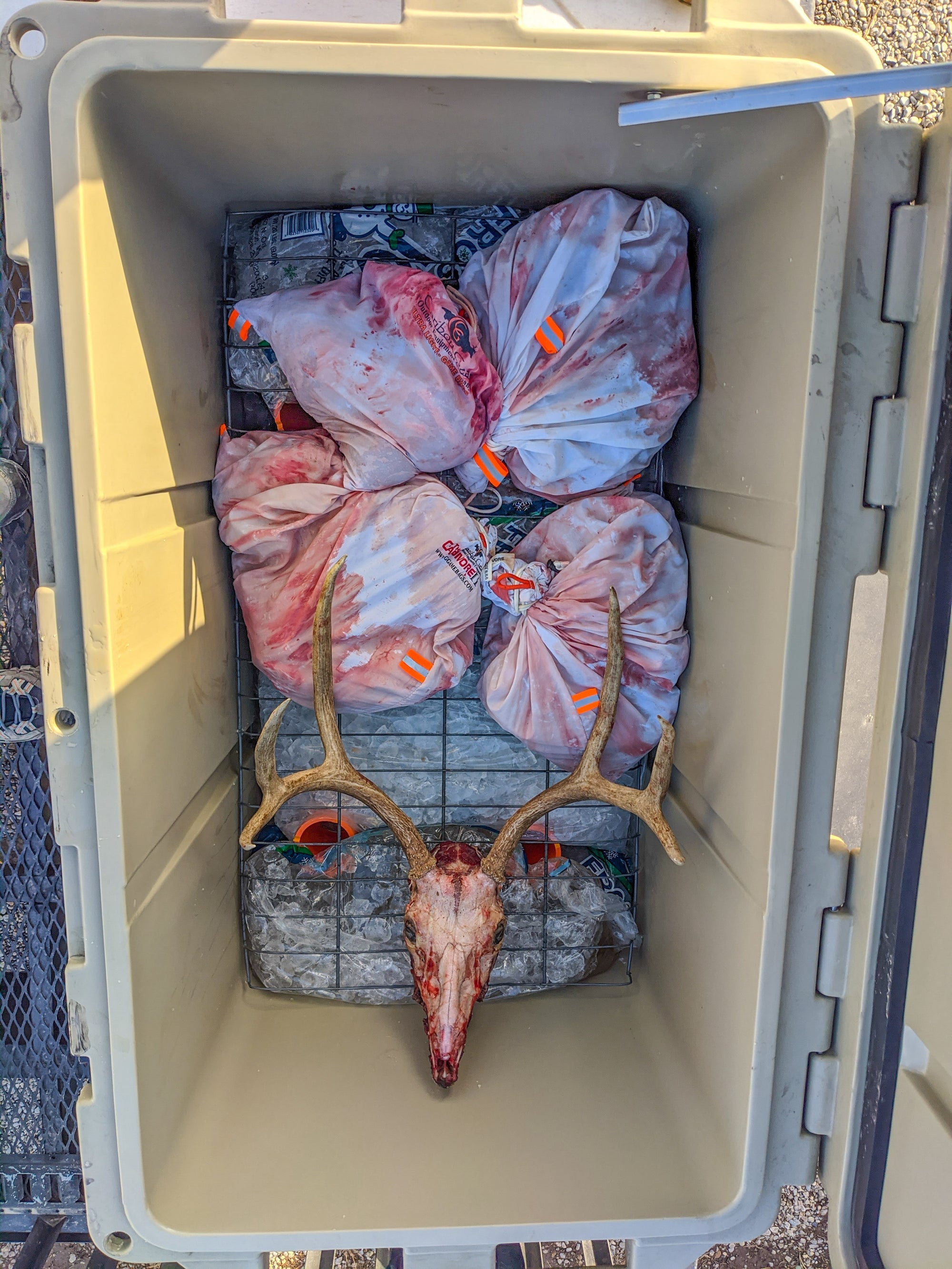 The Carnivore Caribou Gear Boned Out Game Bags for Elk Sized Game