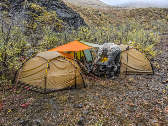 Hunter's Tarp® Combo Pack- 1 Green and 1 Orange