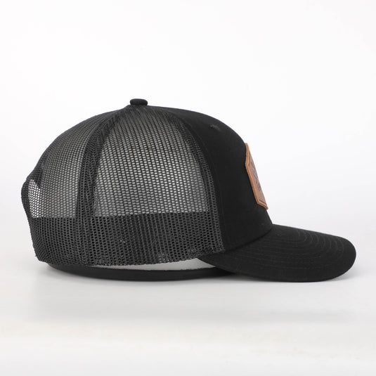 Caribou Gear Leather Patch Snapback