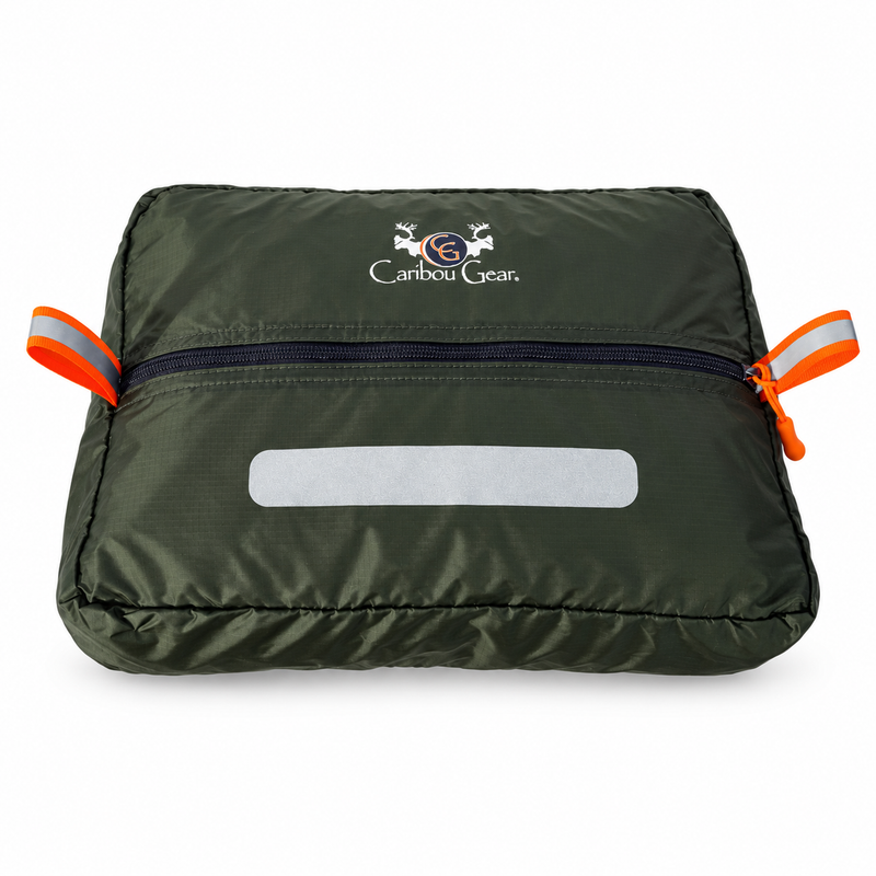 Load image into Gallery viewer, Green Caribou Gear Large Ditty Bag on a white background
