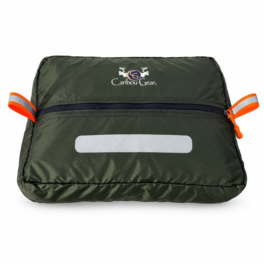 Green Caribou Gear Large Ditty Bag on a white background
