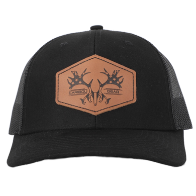 Caribou Gear Leather Patch Snapback