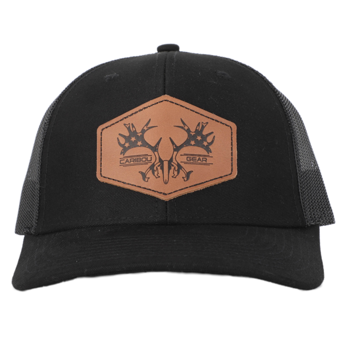 Caribou Gear Leather Patch Snapback