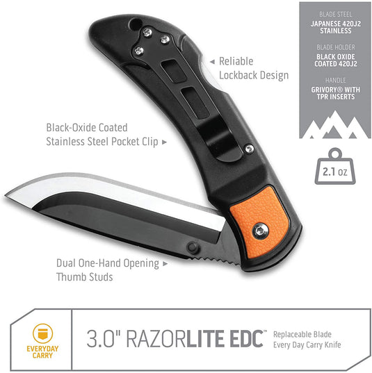 Razorlite EDC™ 3.0"- Outdoor Edge