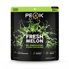 Fresh Melon Re-Energizing Drink Sticks by Peak Refuel