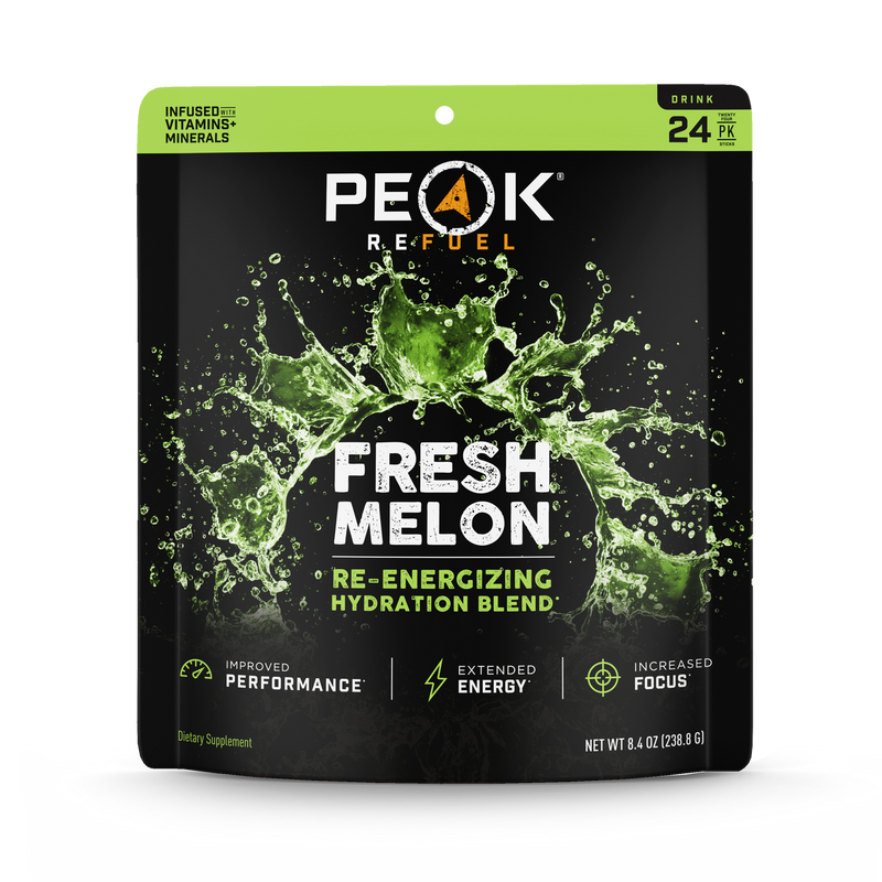 Load image into Gallery viewer, Fresh Melon Re-Energizing Drink Sticks by Peak Refuel

