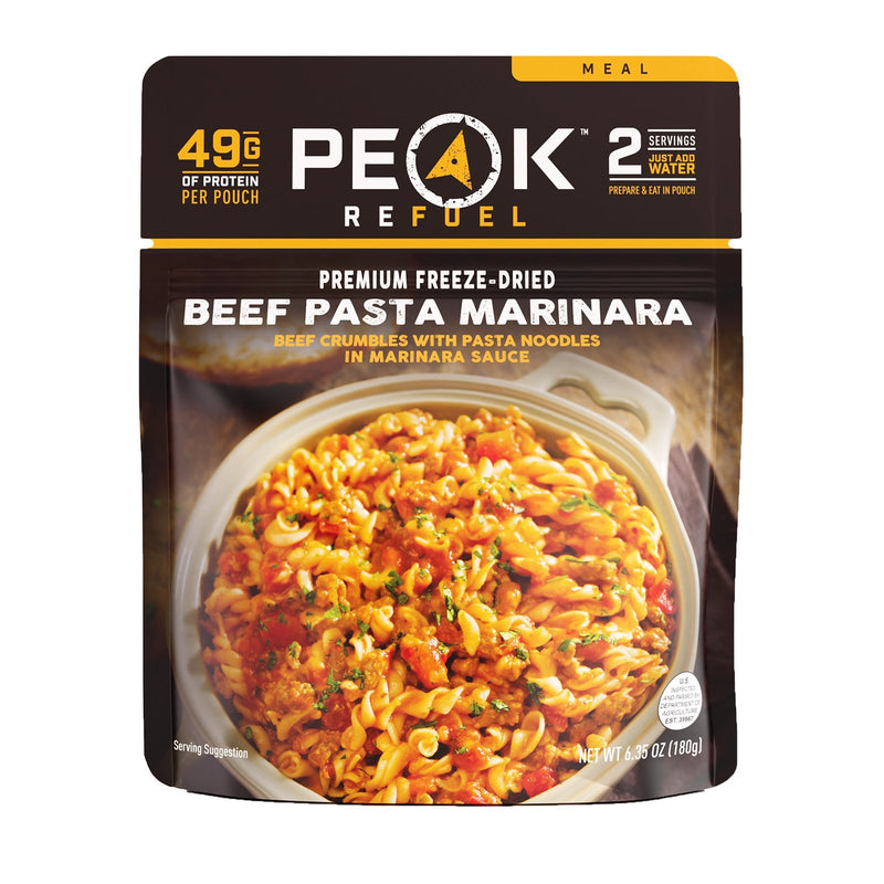 Load image into Gallery viewer, Beef Pasta Marinara- Peak Refuel
