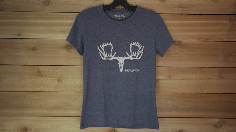 Load image into Gallery viewer, Women&#39;s Short Sleeve- Moose Head Logo
