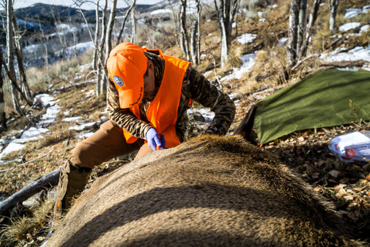 Hunters Tarp® / Meat Pack Liner by Caribou Gear®- Green