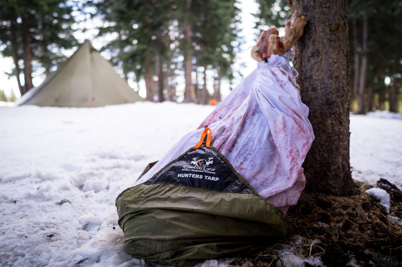 Load image into Gallery viewer, Hunters Tarp® / Meat Pack Liner by Caribou Gear®- Green
