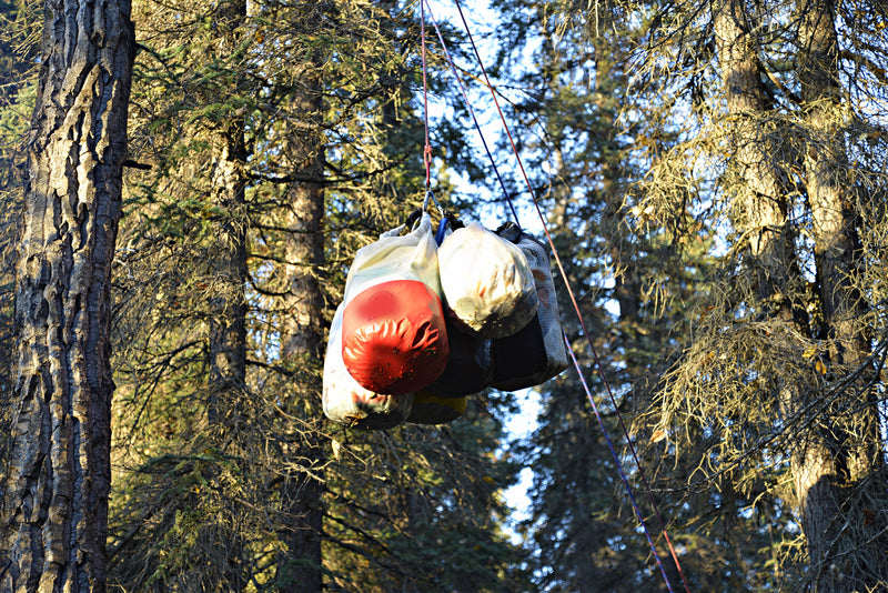 Load image into Gallery viewer, The Hanger - Bear Bag, Multi Use Food hanging system / shelter / Clothes Line
