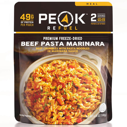 Beef Pasta Marinara- Peak Refuel