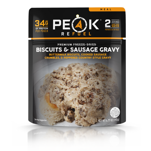 Biscuits & Sausage Gravy  - Peak Refuel