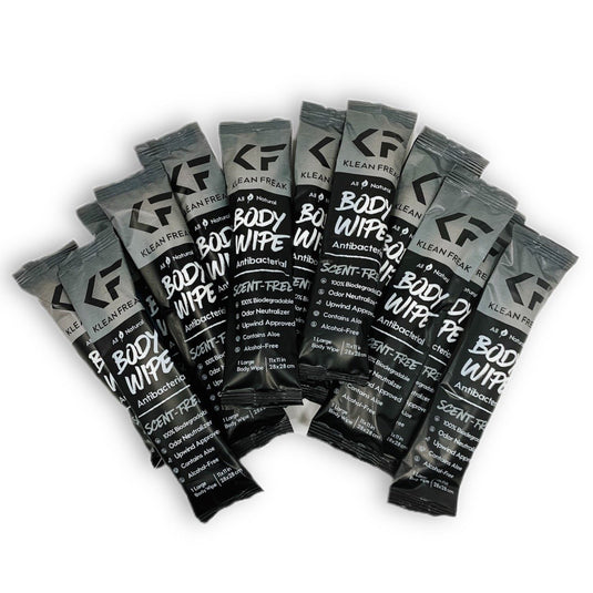 Klean Freak Body Wipe Non Scented - 12 Count