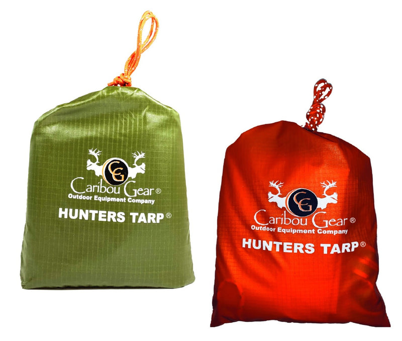 Load image into Gallery viewer, Hunter&#39;s Tarp® Combo Pack- 1 Green and 1 Orange
