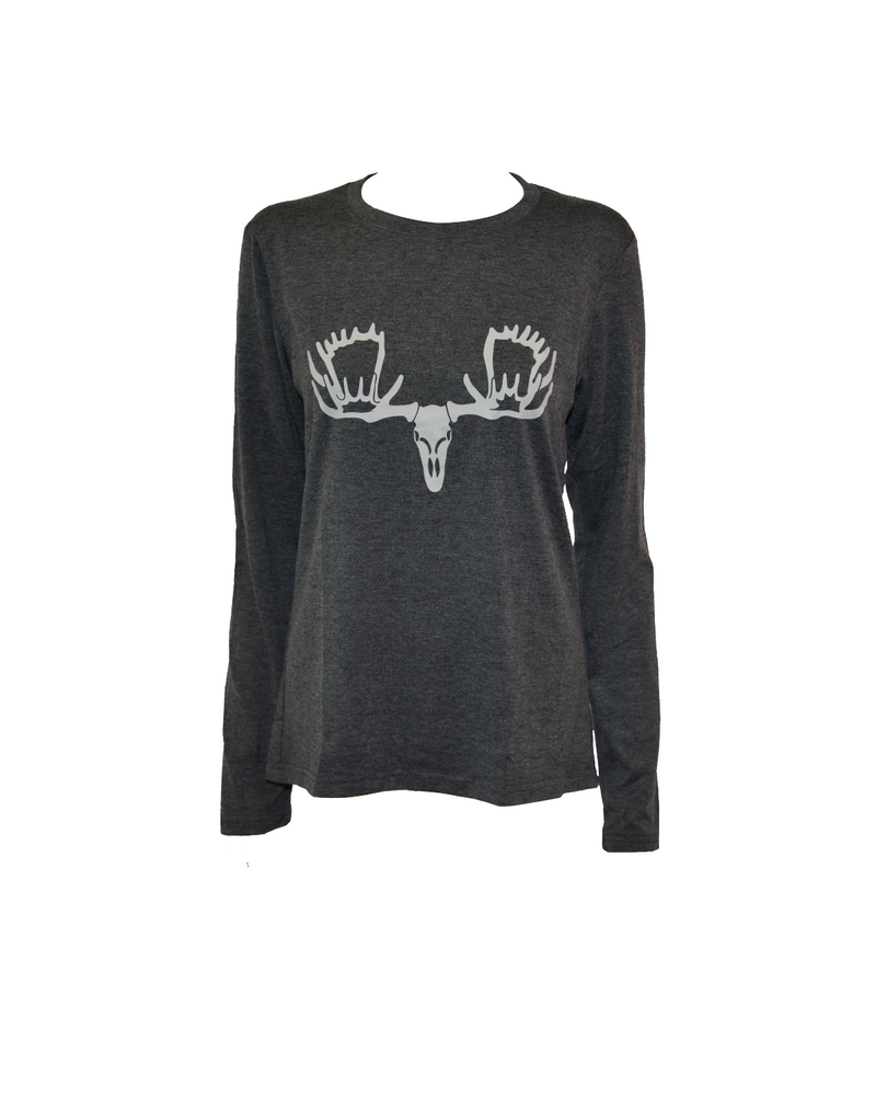 Load image into Gallery viewer, Women&#39;s Long Sleeve- Shoulder Logo
