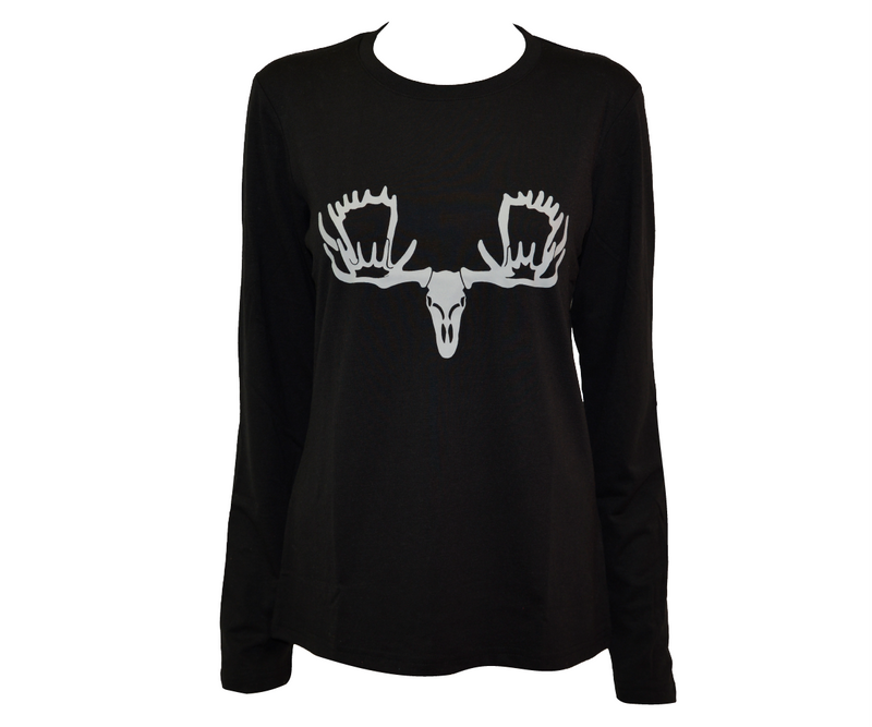 Load image into Gallery viewer, Women&#39;s Long Sleeve- Shoulder Logo
